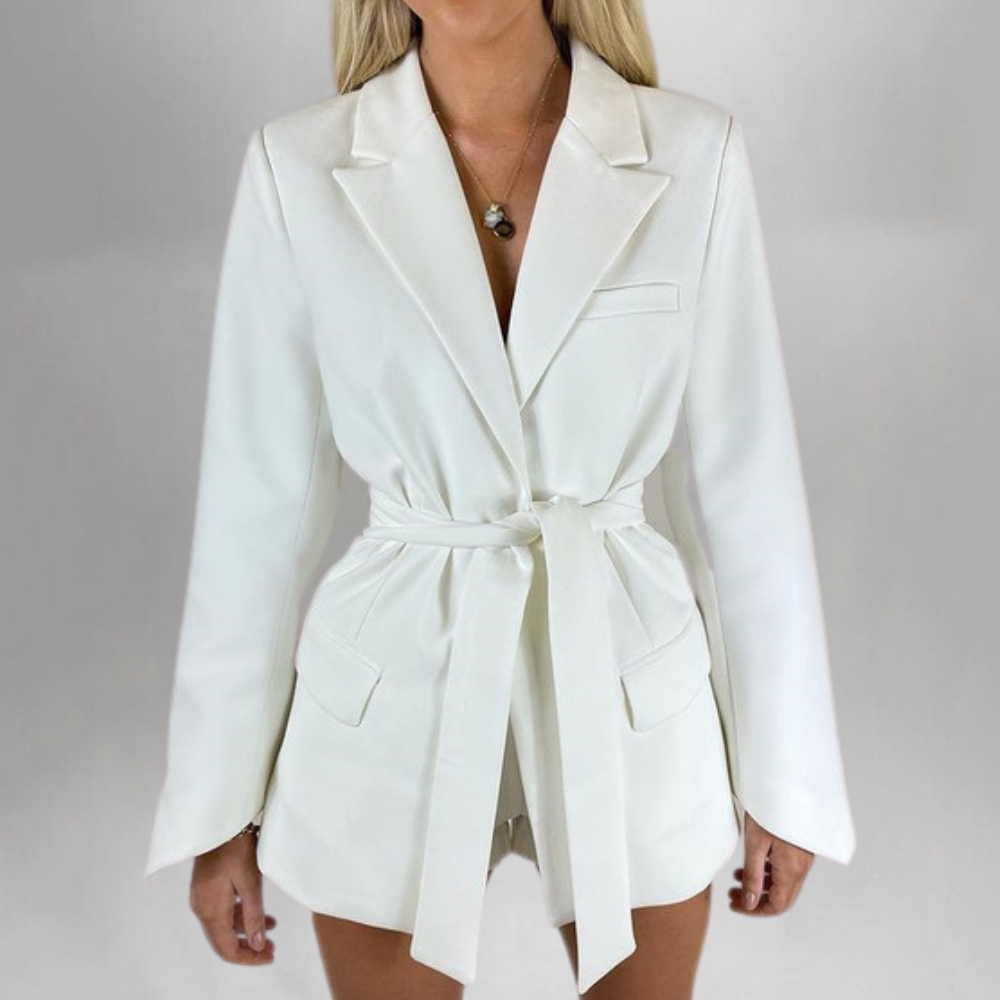 Shanna | Women's Blazer with Belt for a Chic Look