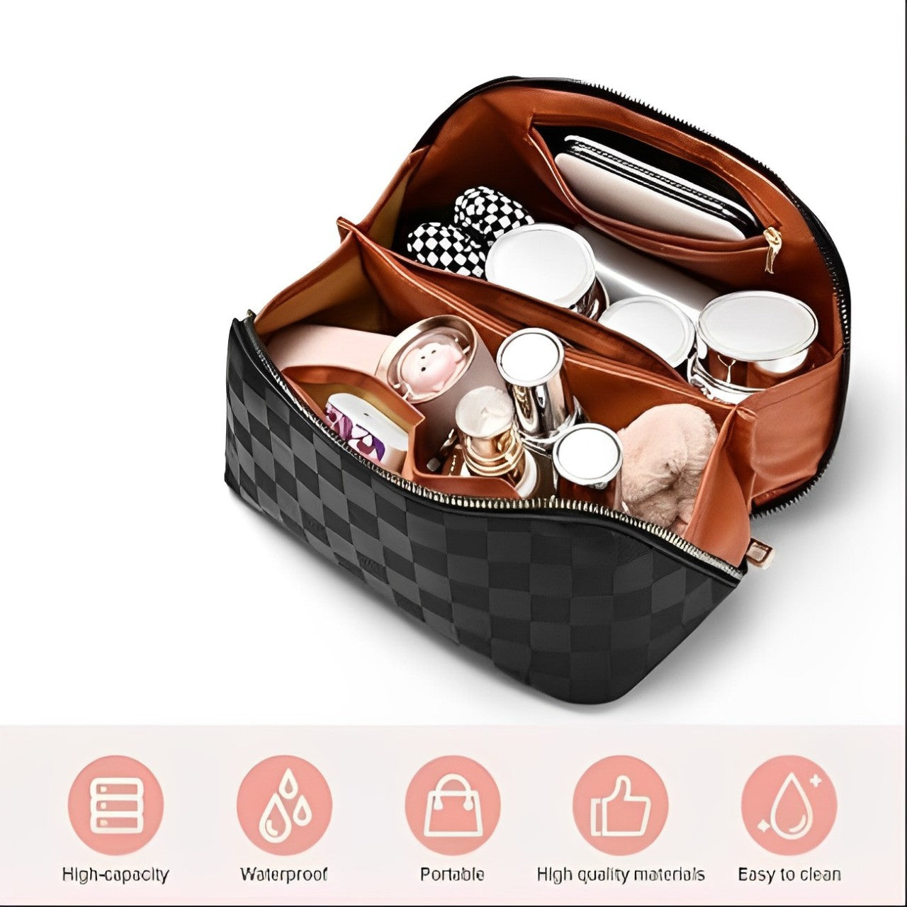 Elena | Stylish and sturdy cosmetic organizer