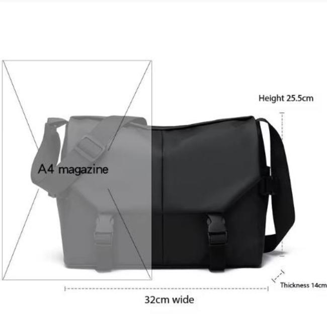 Mason | Waterproof Crossbody Messenger Travel Bag