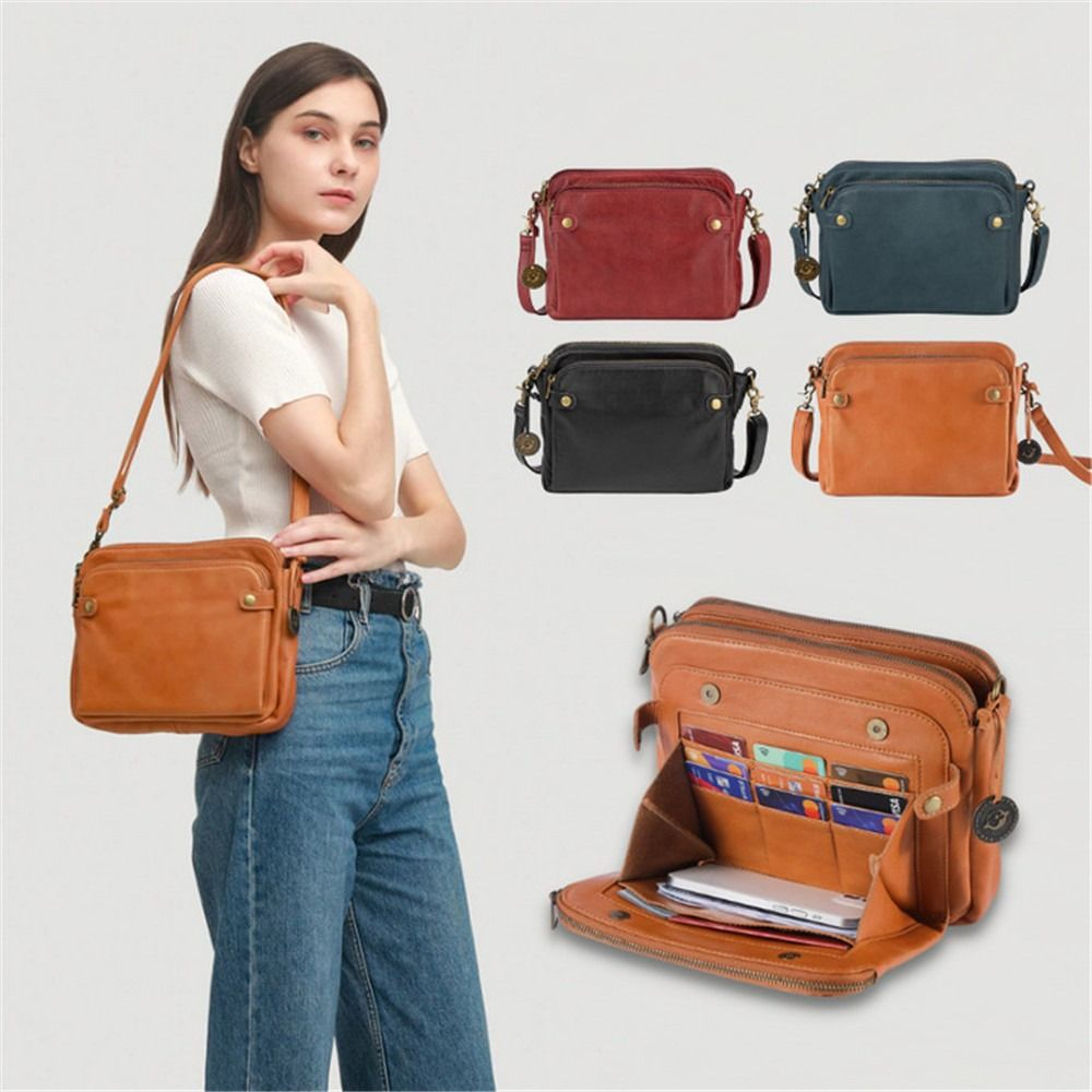 Lana | Small Waterproof Leather Shoulder Bag