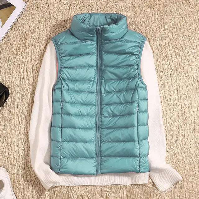 Stella Marie Bodywarmer | Ultralight down jacket for women