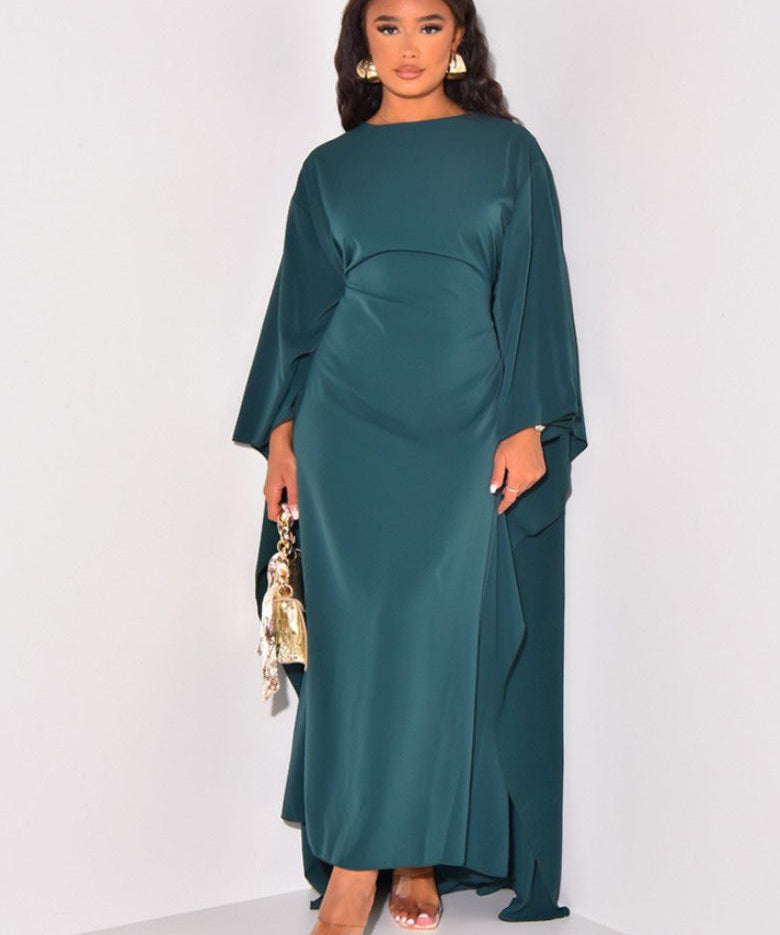 ESTELA | Elegant Bat Sleeve Dress