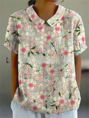 FLORA | Floral Shirt with flowers