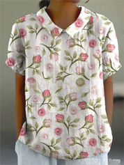 FLORA | Floral Shirt with flowers