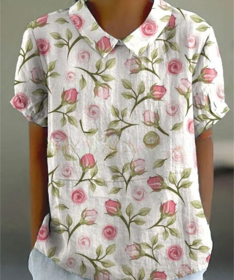 FLORA | Floral Shirt with flowers