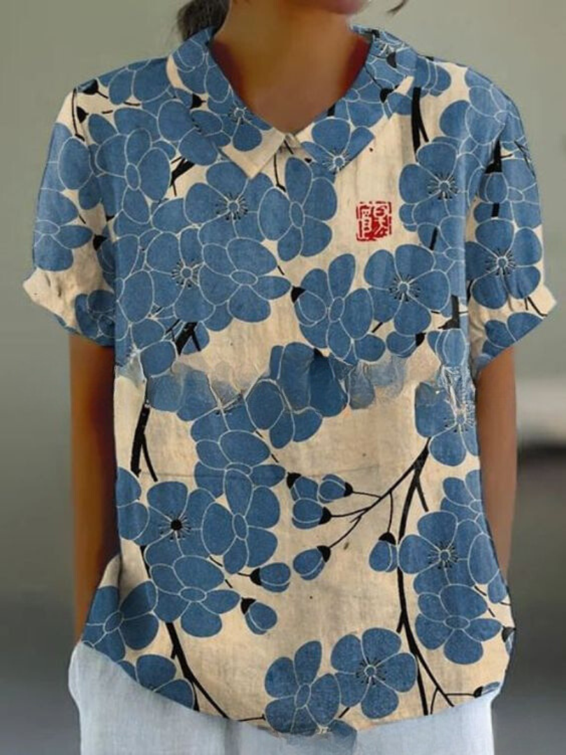 FLORA | Floral Shirt with flowers