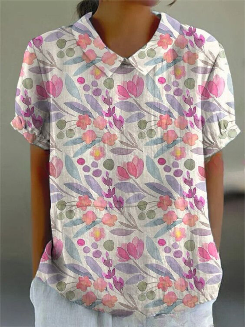 FLORA | Floral Shirt with flowers