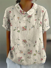 FLORA | Floral Shirt with flowers