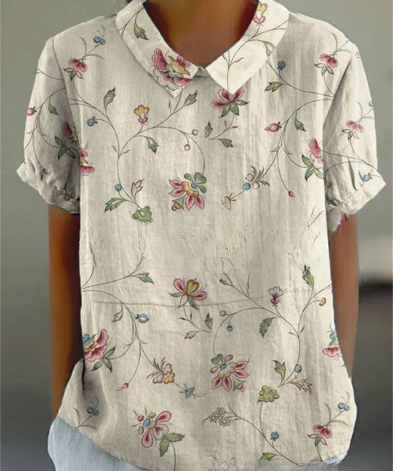 FLORA | Floral Shirt with flowers