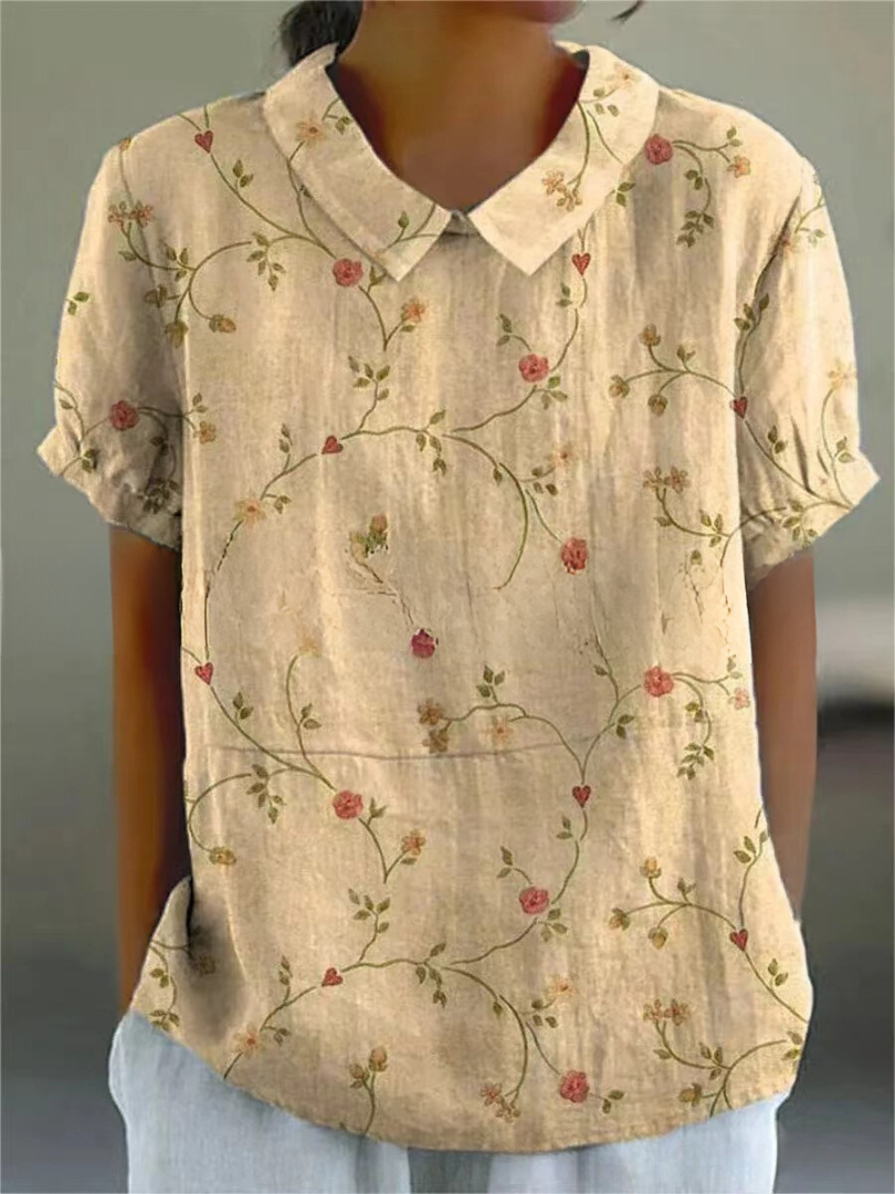 FLORA | Floral Shirt with flowers