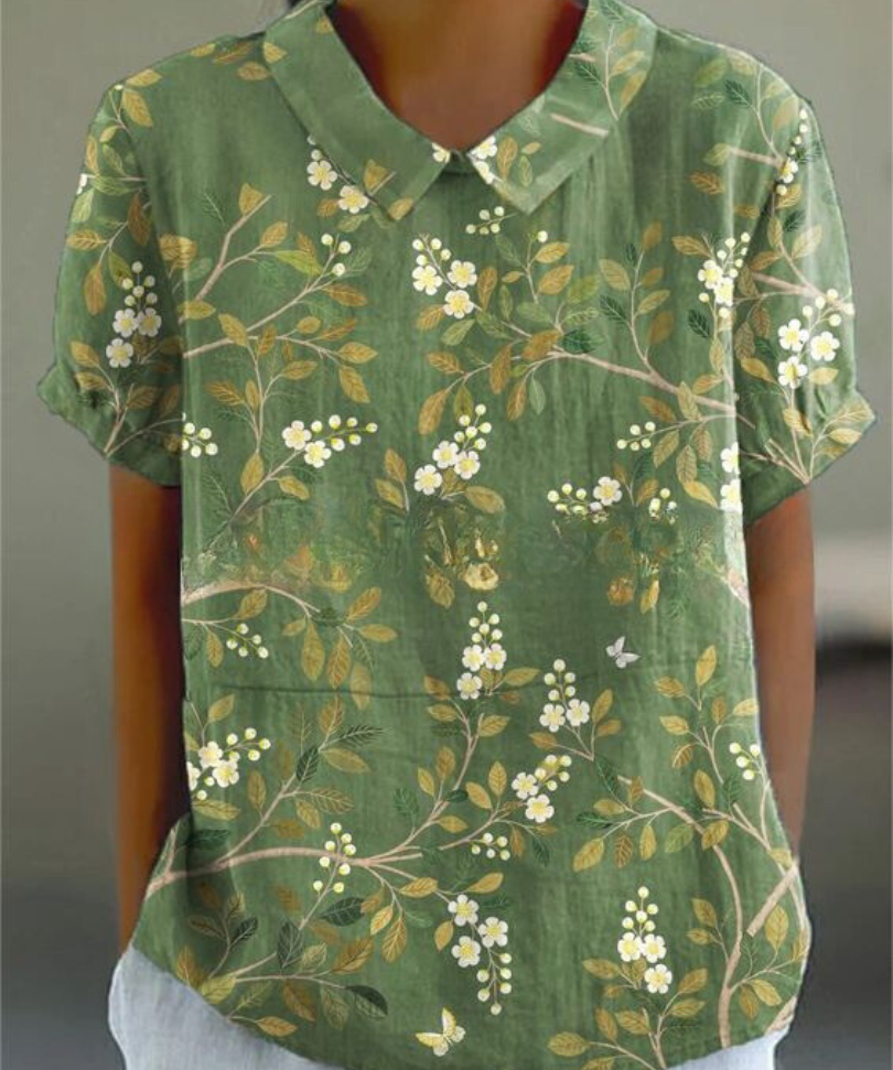 FLORA | Floral Shirt with flowers