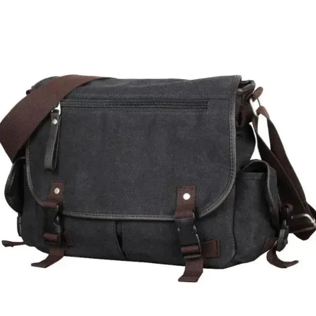 Joris | 14-Inch Canvas Laptop Shoulder Bag