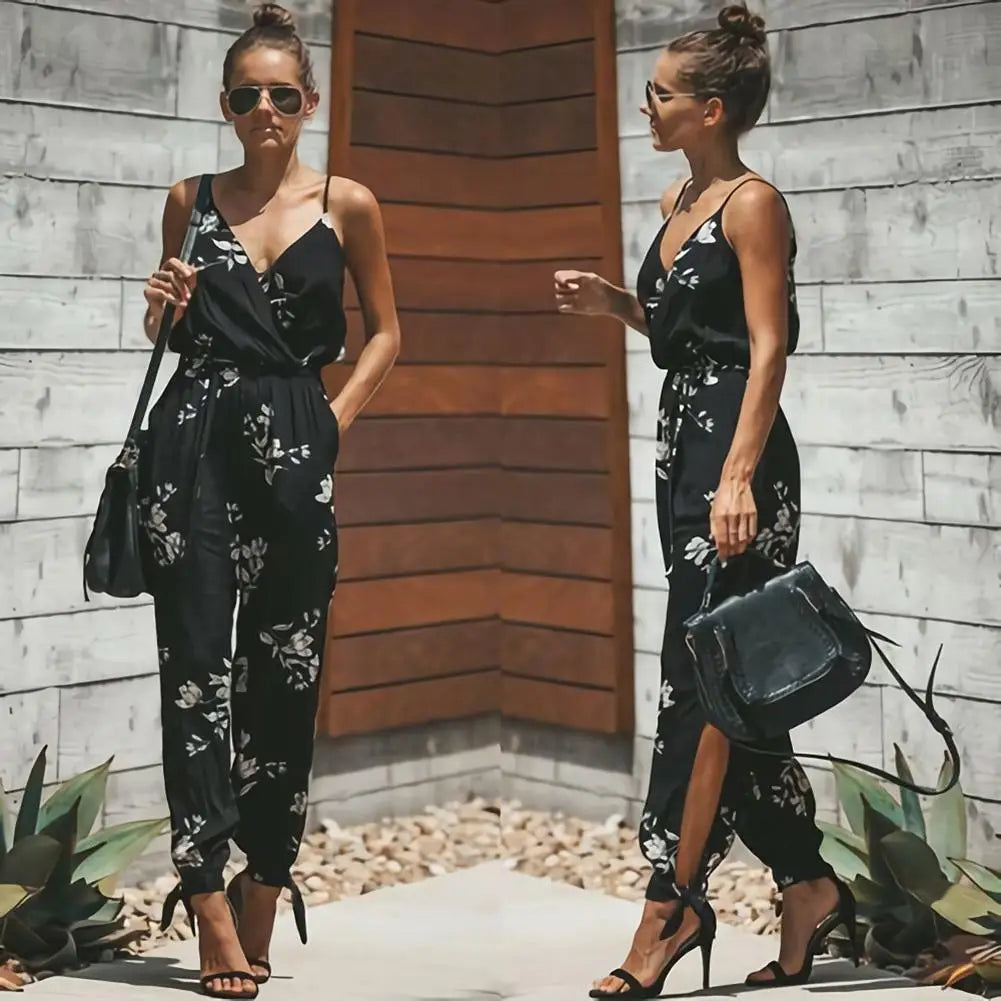 KATH | Chic Jumpsuit Romper Printed