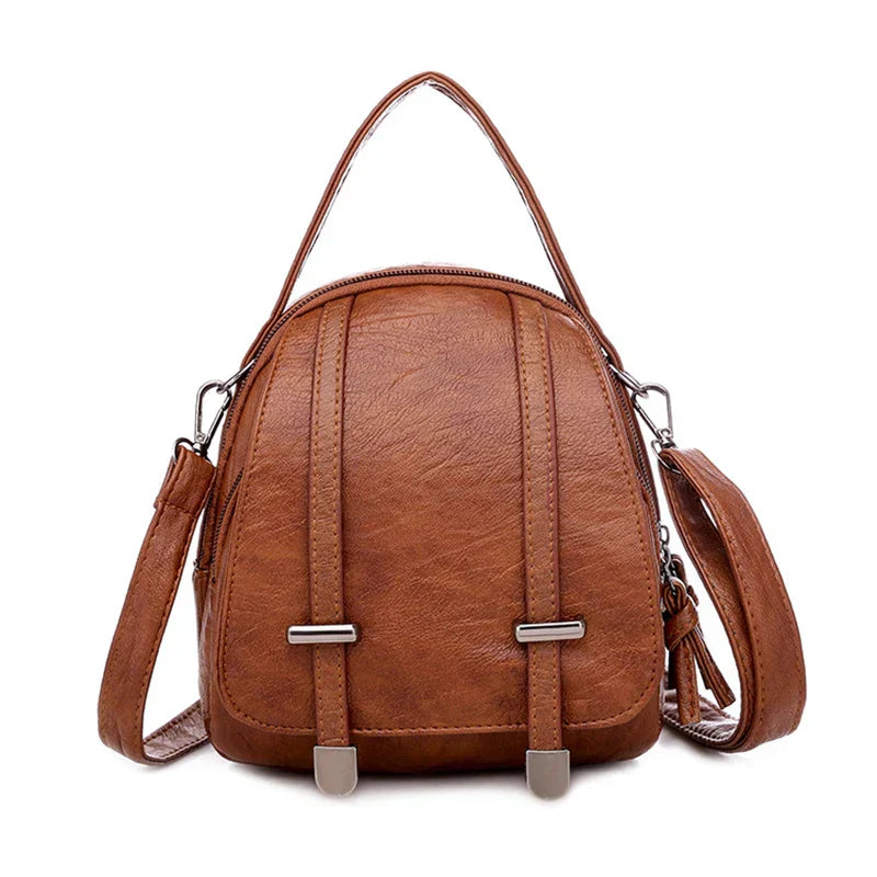 Liva | Women's Lightweight PU Leather Small Crossbody Bag