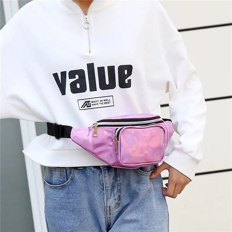 Zara | Holographic Festival Shoulder Bag