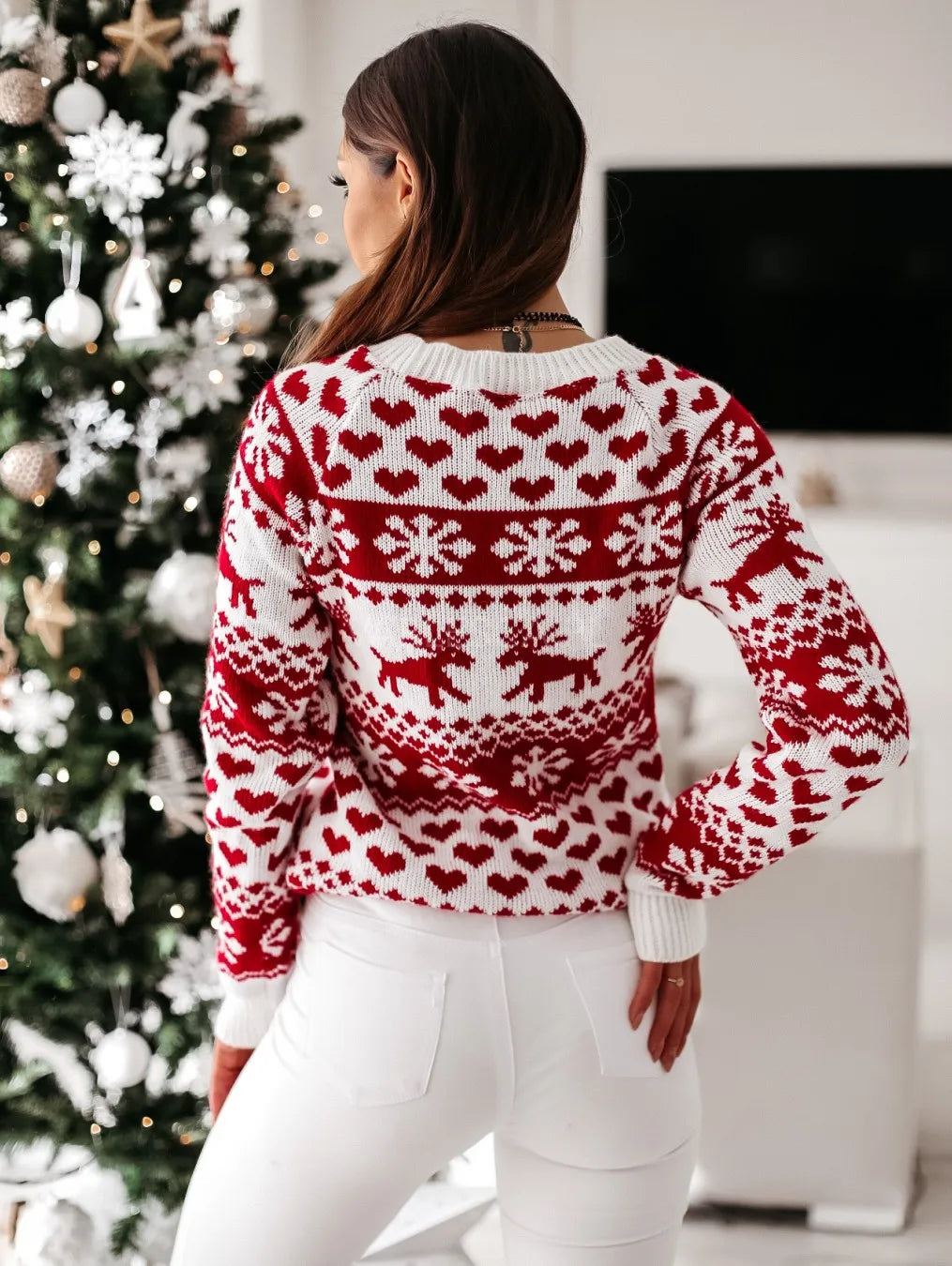 MAYA | Comfy Knitted Christmas Sweater