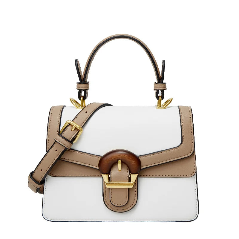 Siena | Vintage Color Block Shoulder Bag