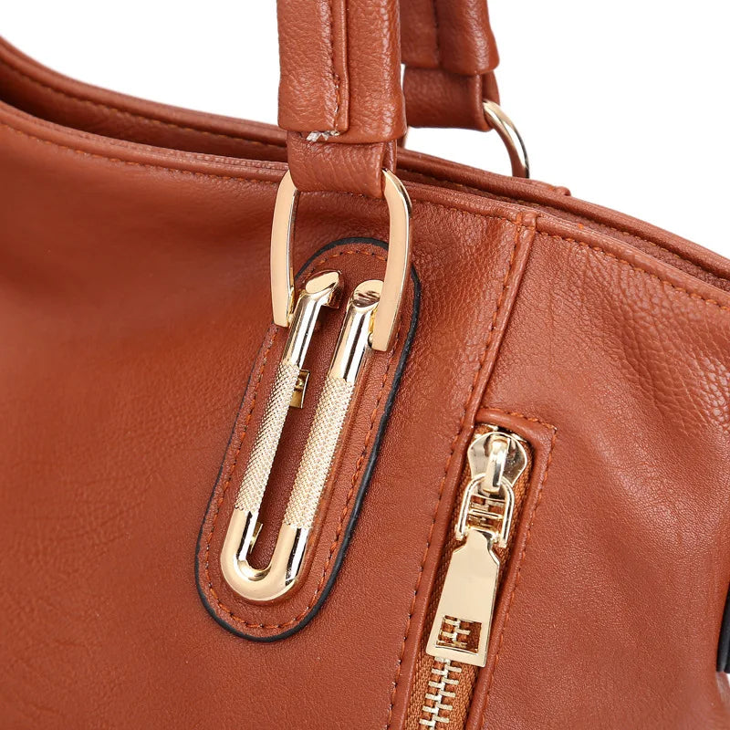 Sophie | Classic Vintage PU Leather Crossbody Handbag