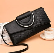 ELIZA | Sophisticated Style Leather Clutch