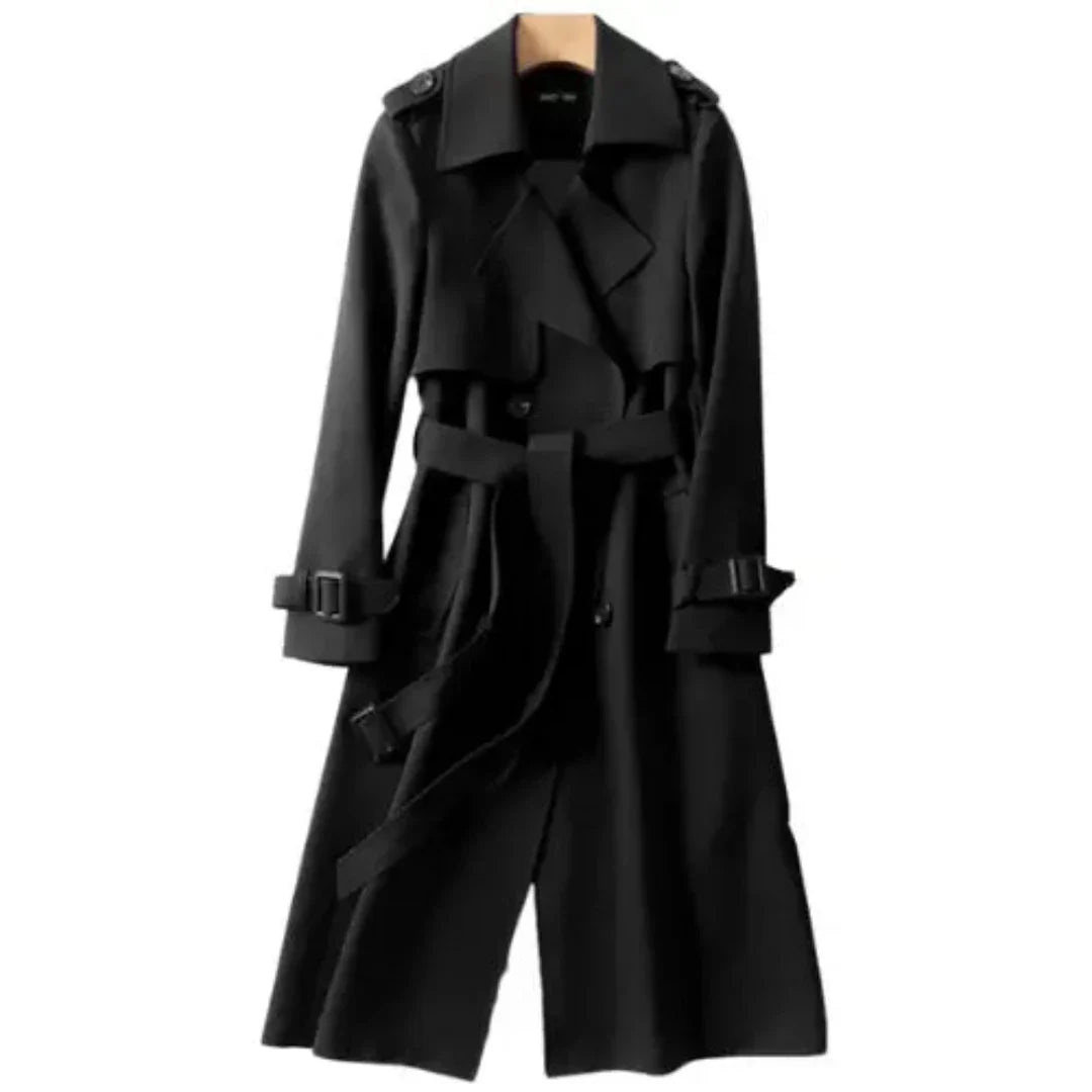 Leonoran | Women's Warm Trench Coat | Long