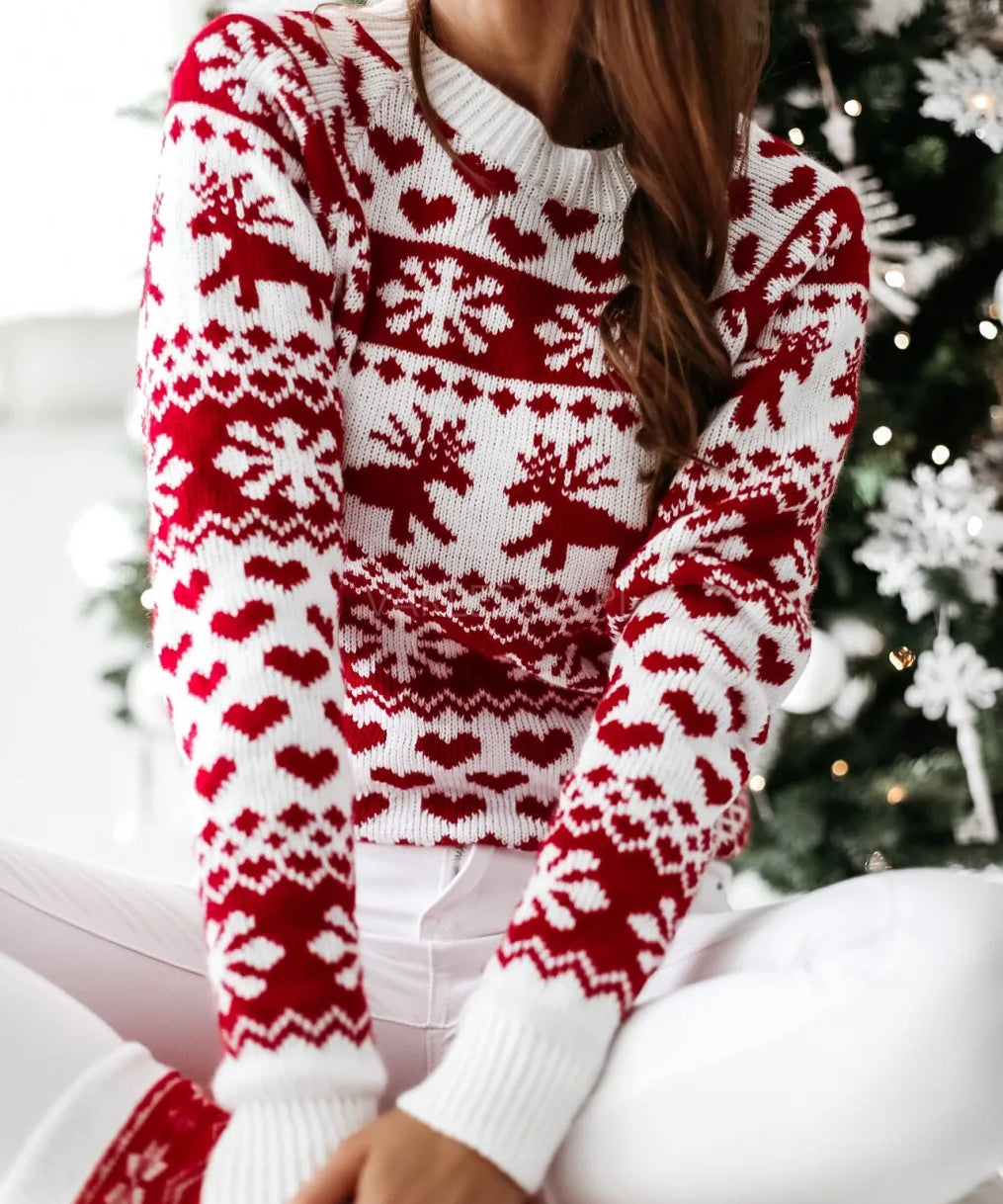 MAYA | Comfy Knitted Christmas Sweater