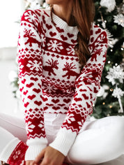 MAYA | Comfy Knitted Christmas Sweater