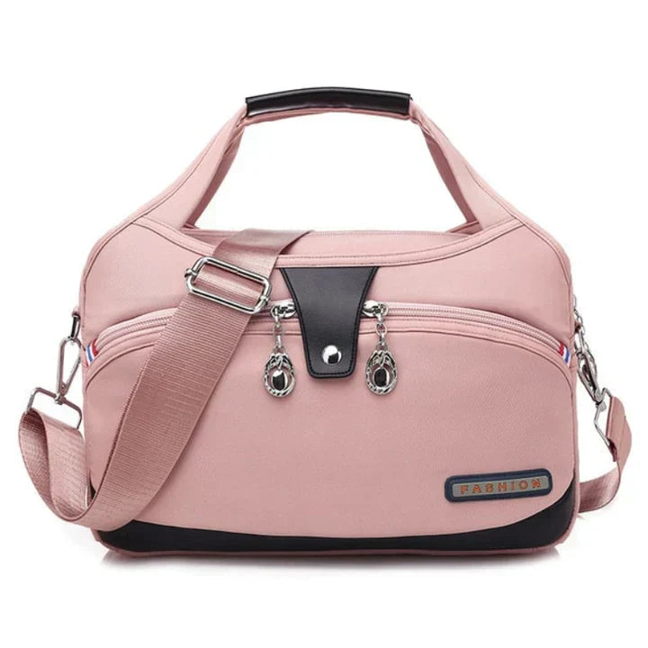 Gisela | Fashionable bag with pockets and zipper