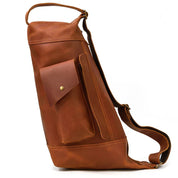 Zion | Retro Crazy Horse Leather Crossbody Sling Travel Bag