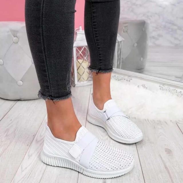 RINA | Slip-On Women's Velcro Sneakers