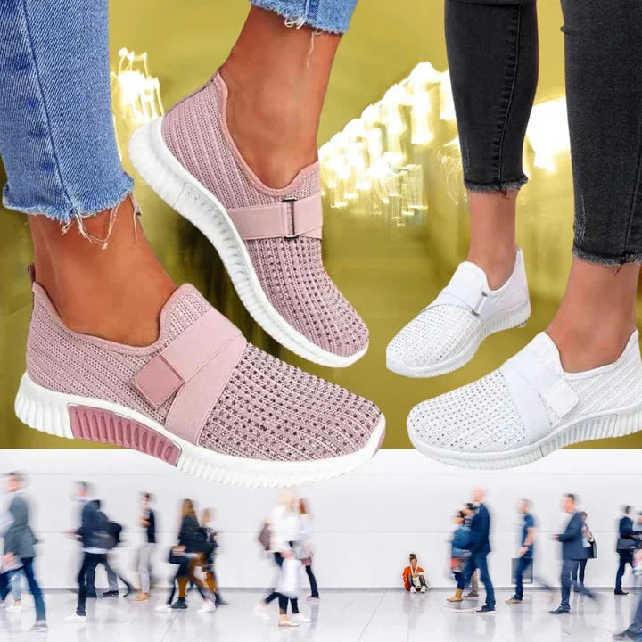 RINA | Slip-On Women's Velcro Sneakers