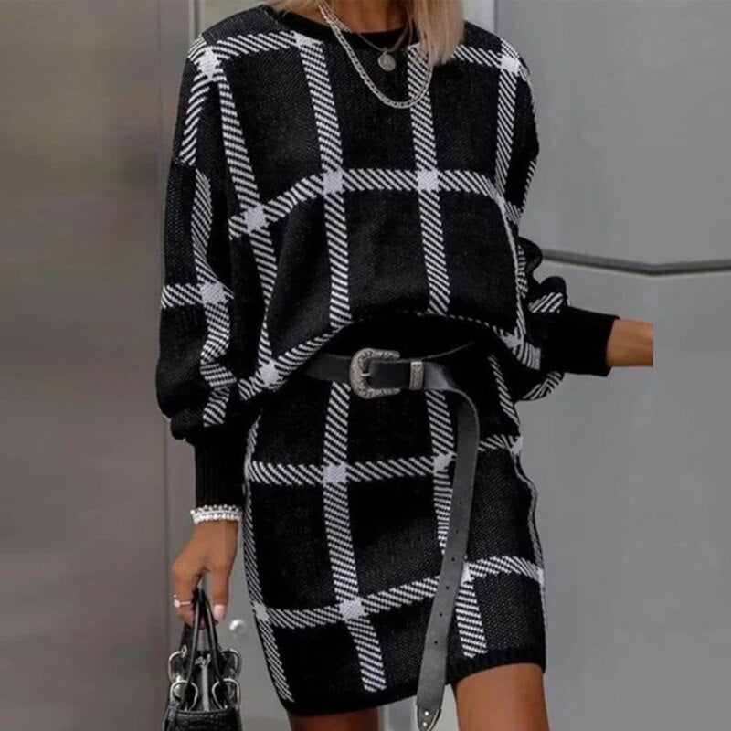 SUNSHINE | Stylish Plaid Dress