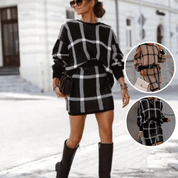 SUNSHINE | Stylish Plaid Dress