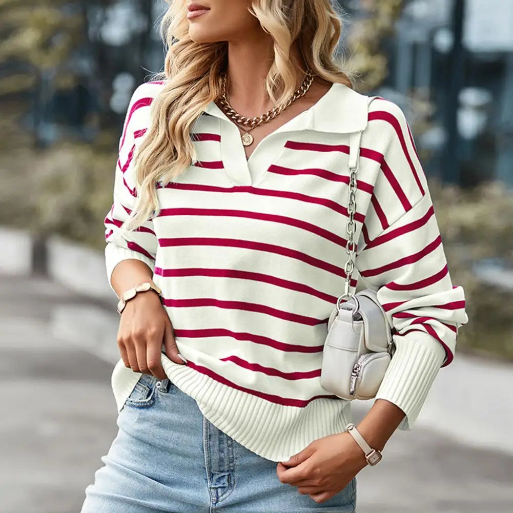 Lapel-Long-Sleeves-Sweater-Jumper-Loose-Fit-Women-Knitwear-Autumn-Winter-Striped-Print-Loose-Pullover-Sweater.webp