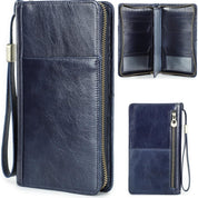 Ocean | Full Leather Passport Holder