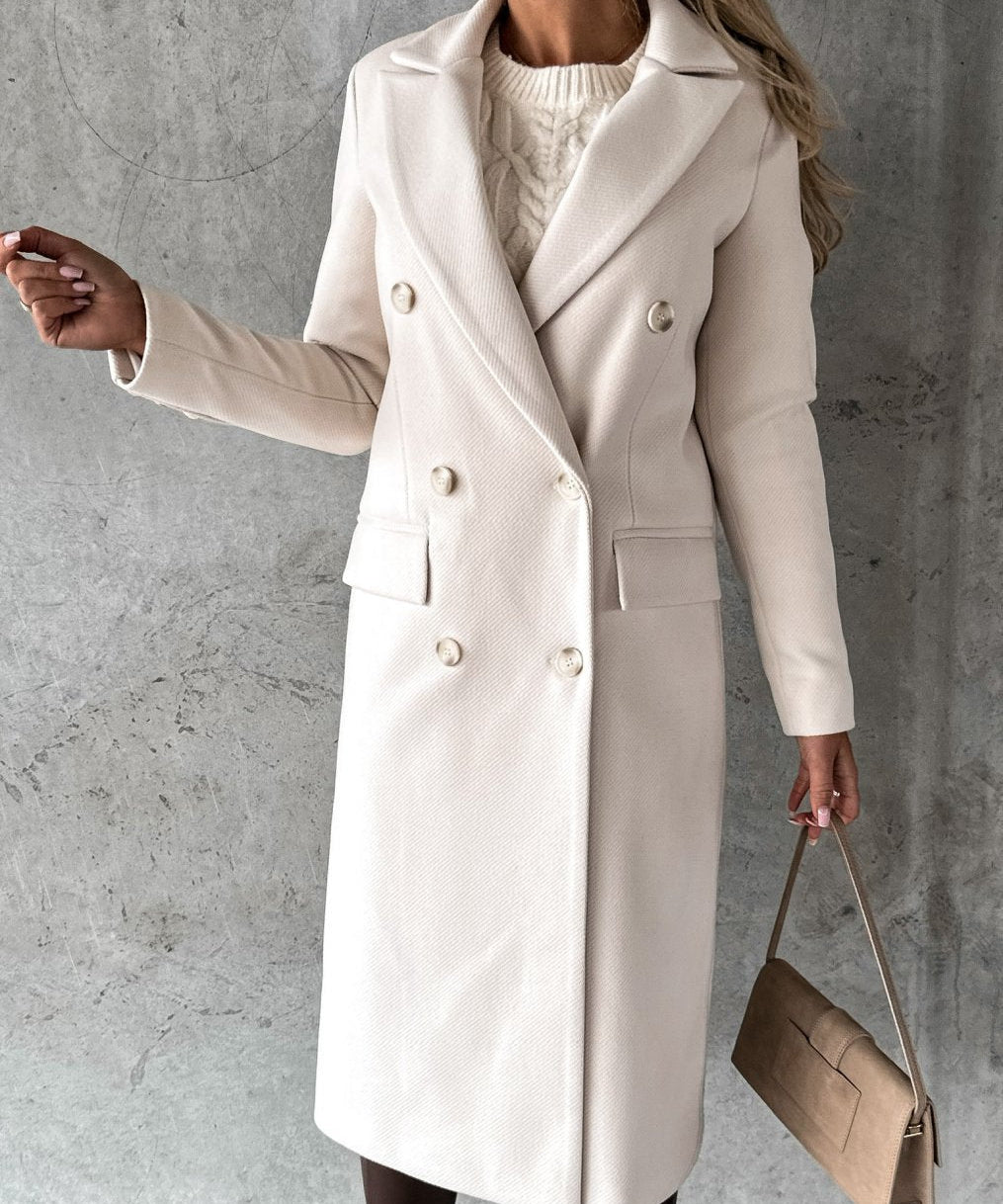 KATE | Woolen Coat Long Fit Women