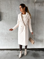 KATE | Woolen Coat Long Fit Women