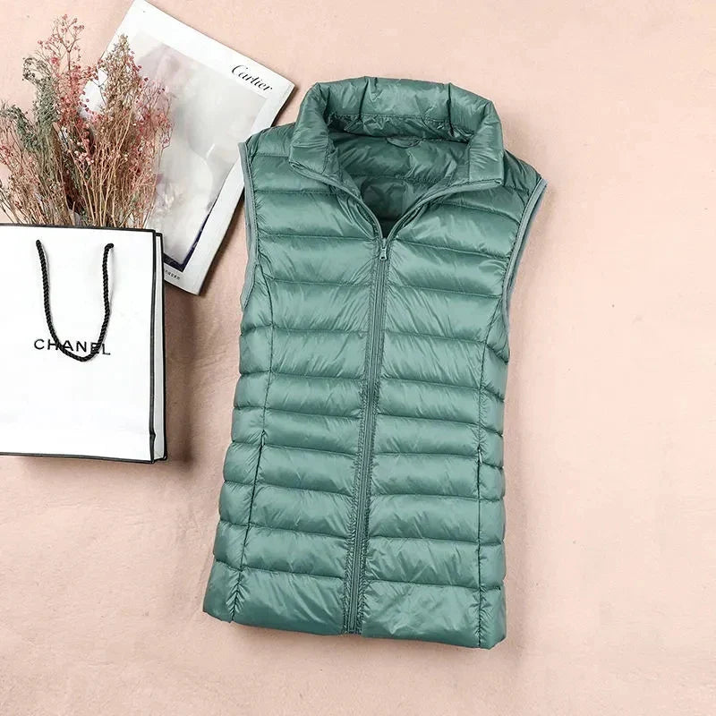 Weaver Bodywarmer | Warm quilted vest for women