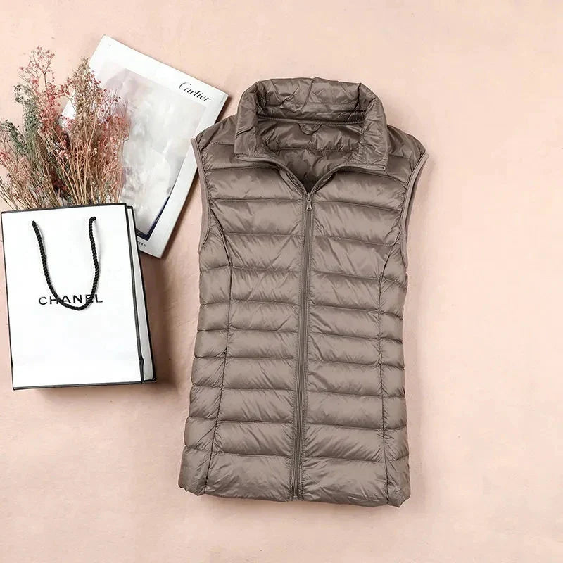 Weaver Bodywarmer | Warm quilted vest for women