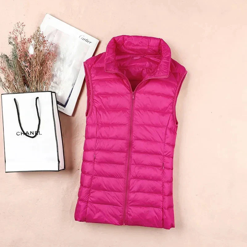 Weaver Bodywarmer | Warm quilted vest for women