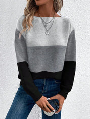 YASMINE | Knitted Sweater Chic