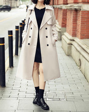 Wilfreda | Trench Coat with Double Breasted Button Placket