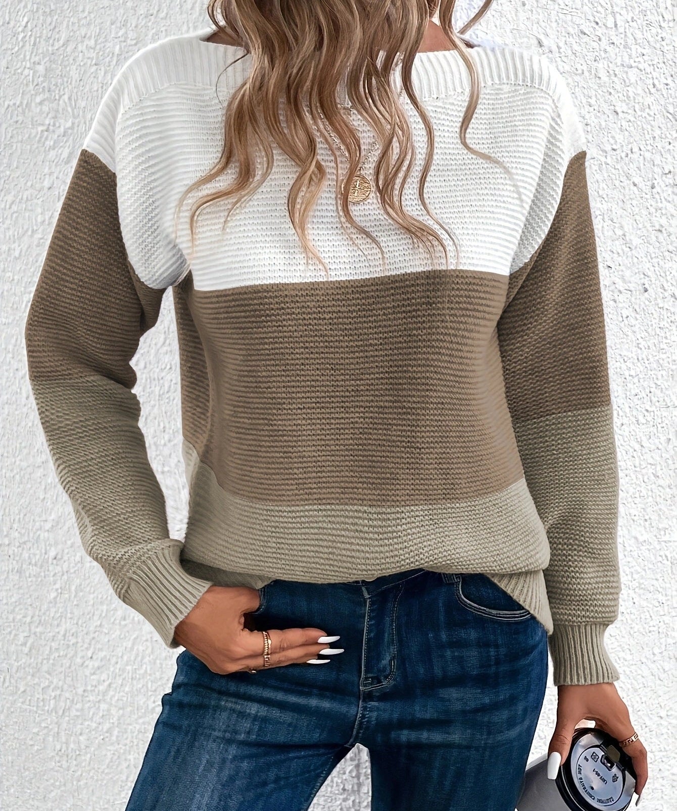 YASMINE | Knitted Sweater Chic