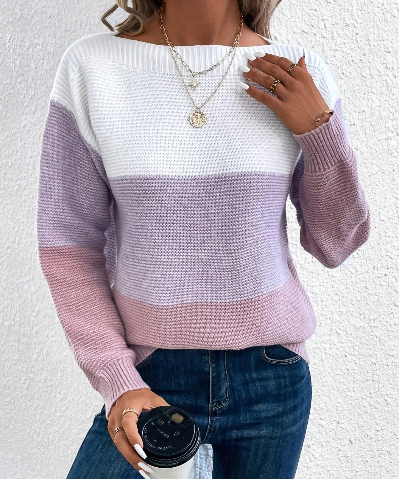 YASMINE | Knitted Sweater Chic