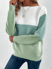 YASMINE | Knitted Sweater Chic