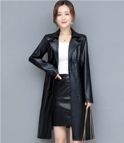 Maelysimim | Women's Elegant Trench Coat | Long