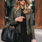 HARRIET | Stylish Leather Women Jacket