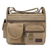 Max | Canvas Messenger Shoulder Bag