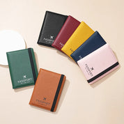 Bellamy | Fashionable PU Leather RFID Travel Wallet for Passports