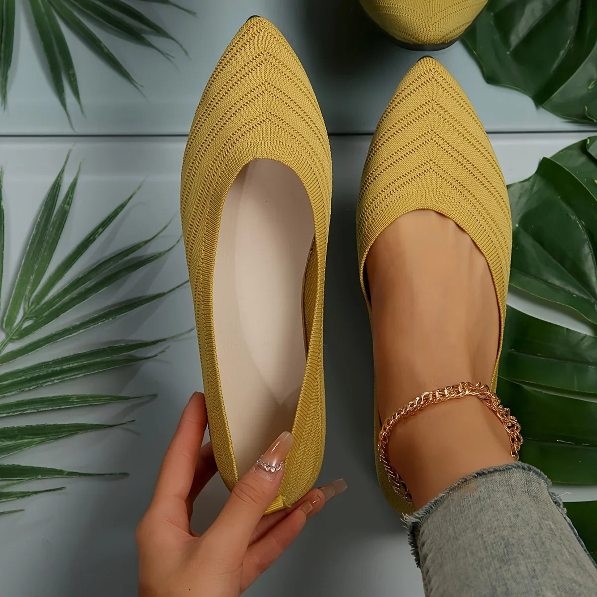 ANNIE | Casual & Breathable Ballet Loafers