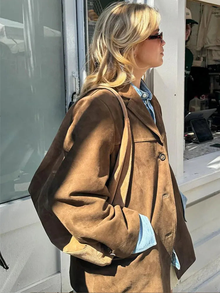 EMMA | Fashion Lapel Pocket Jacket